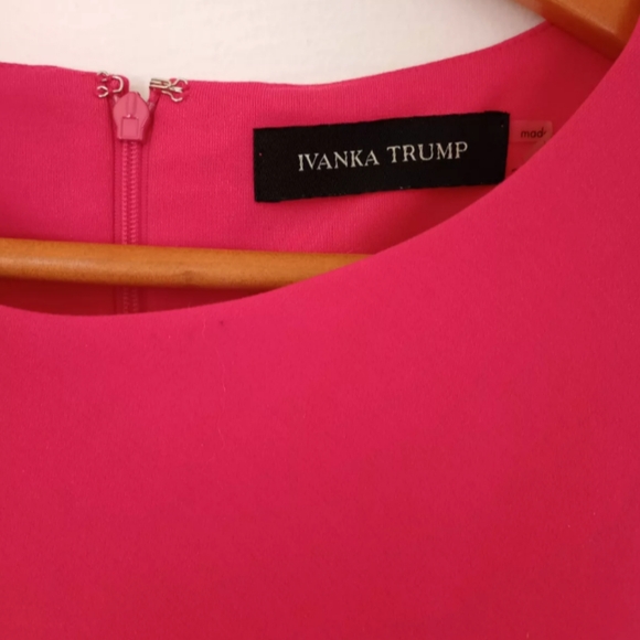 Ivanka Trump Pink Fitted coctail dress Women's size 2 - Picture 3 of 5